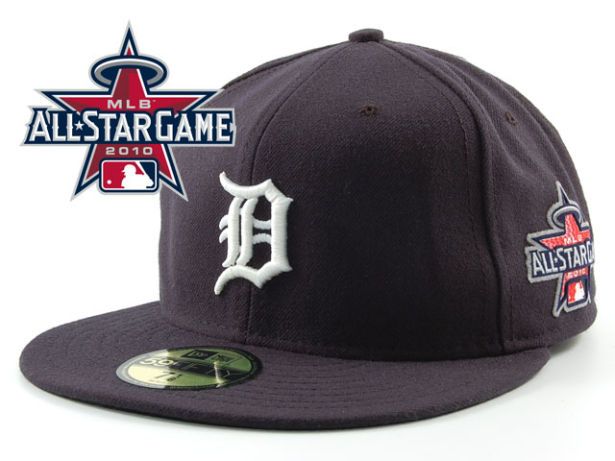 Detroit Tigers 2010 MLB All Star Fitted Hat Sf10
